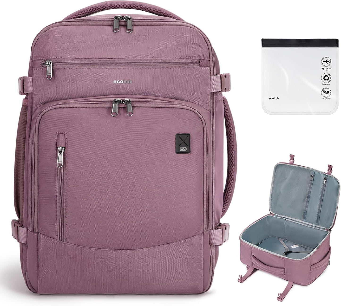 ECOHUB Travel Backpack for Women: Perfect Carry-On Solution