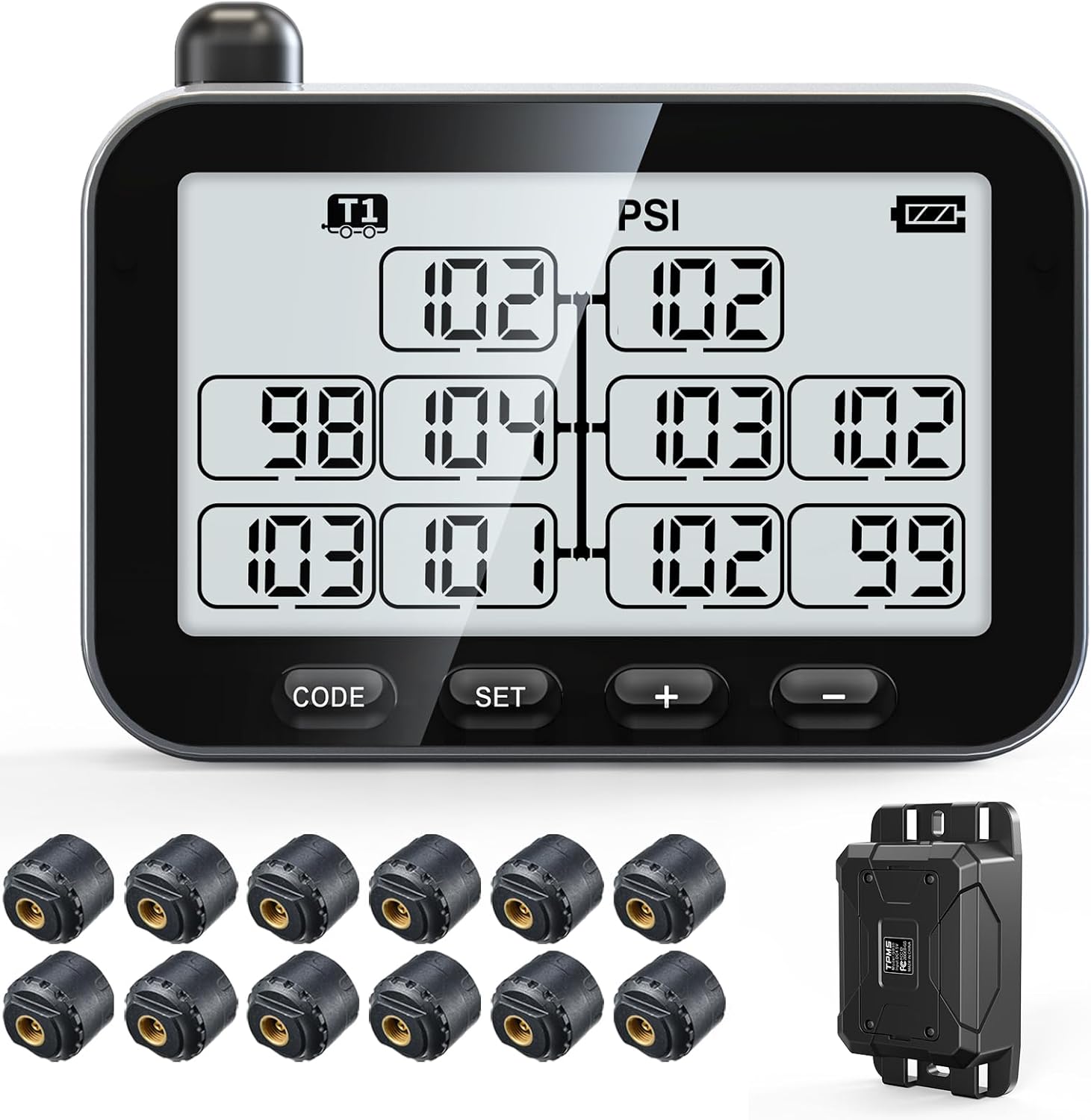 GUTA Trailer Tire Pressure Monitoring System for RVs and Campers