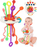 Baby Sensory Montessori Pull String Teething Toy - Fine Motor Play