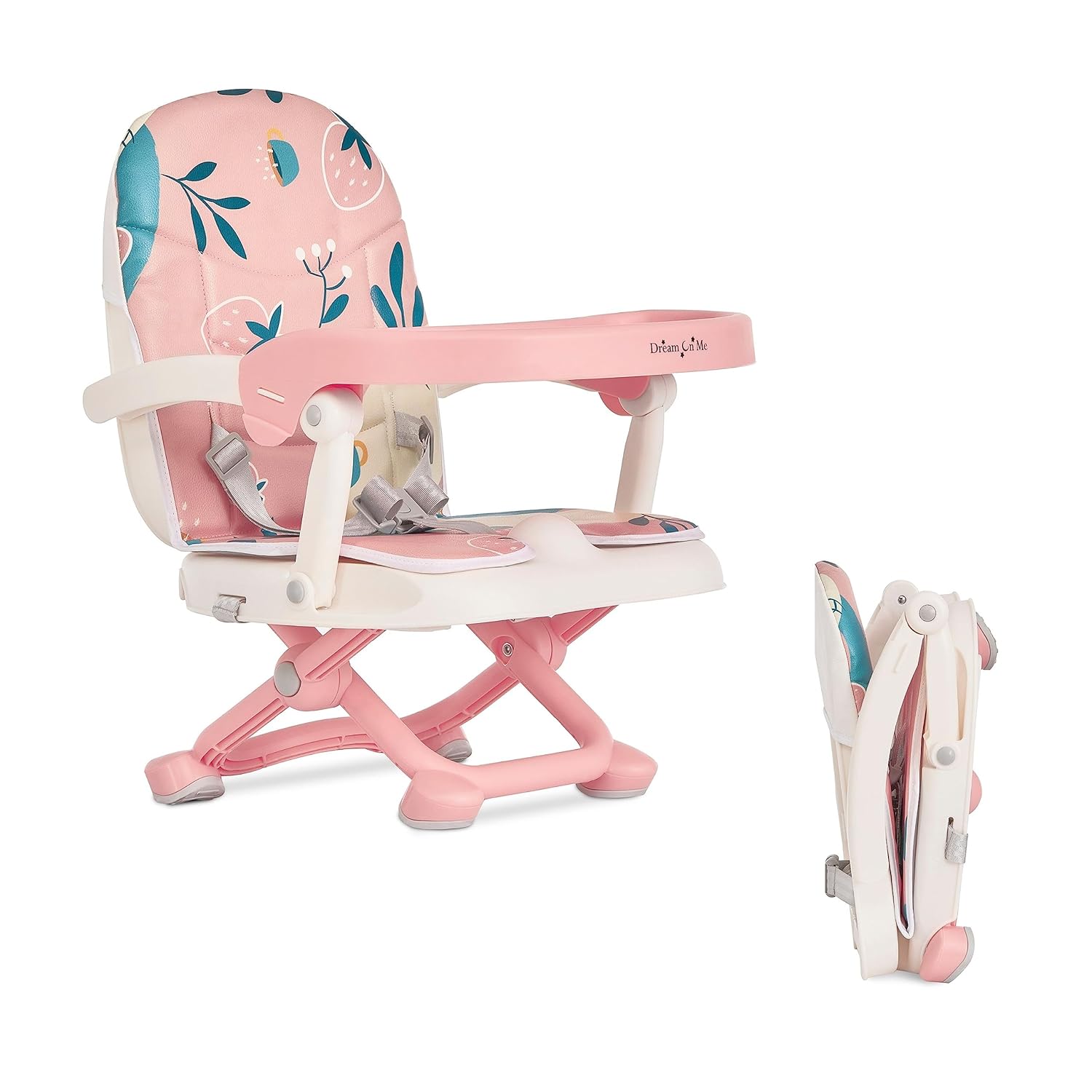 Compact Fold Travel Booster Seat - 3-in-1 Convertible