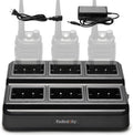 GM-30 GMRS Six-Way Charger Station - Charge 6 Radios Fast