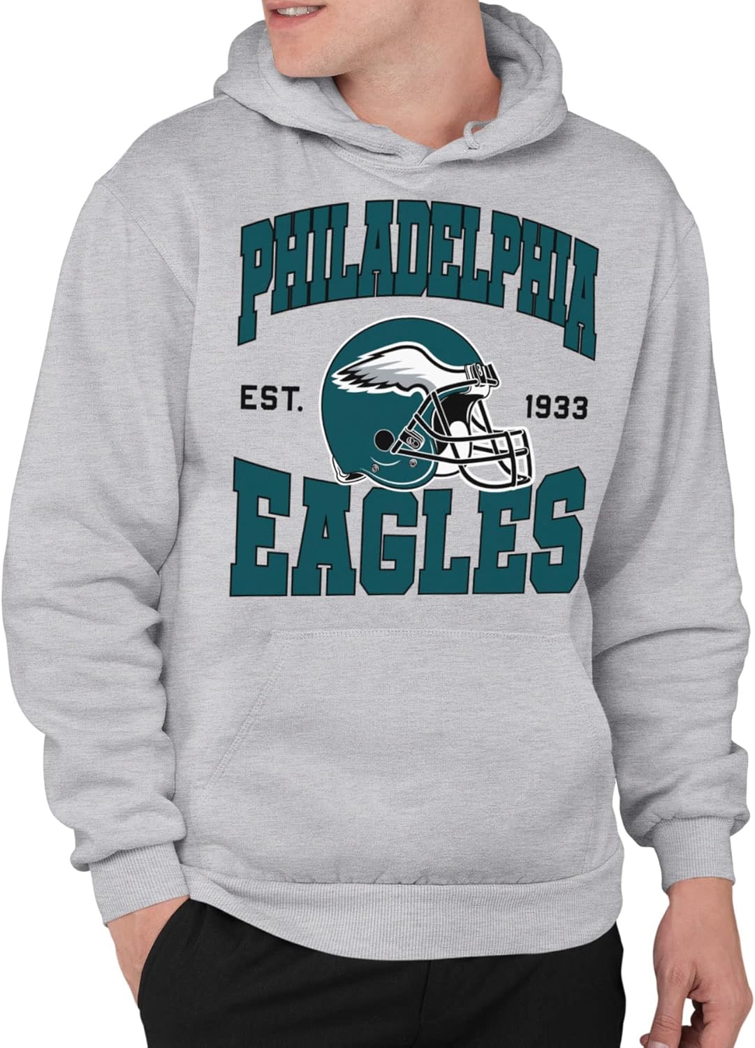 Philadelphia Eagles Adult Pullover Hoodie - NFL Apparel for Fans