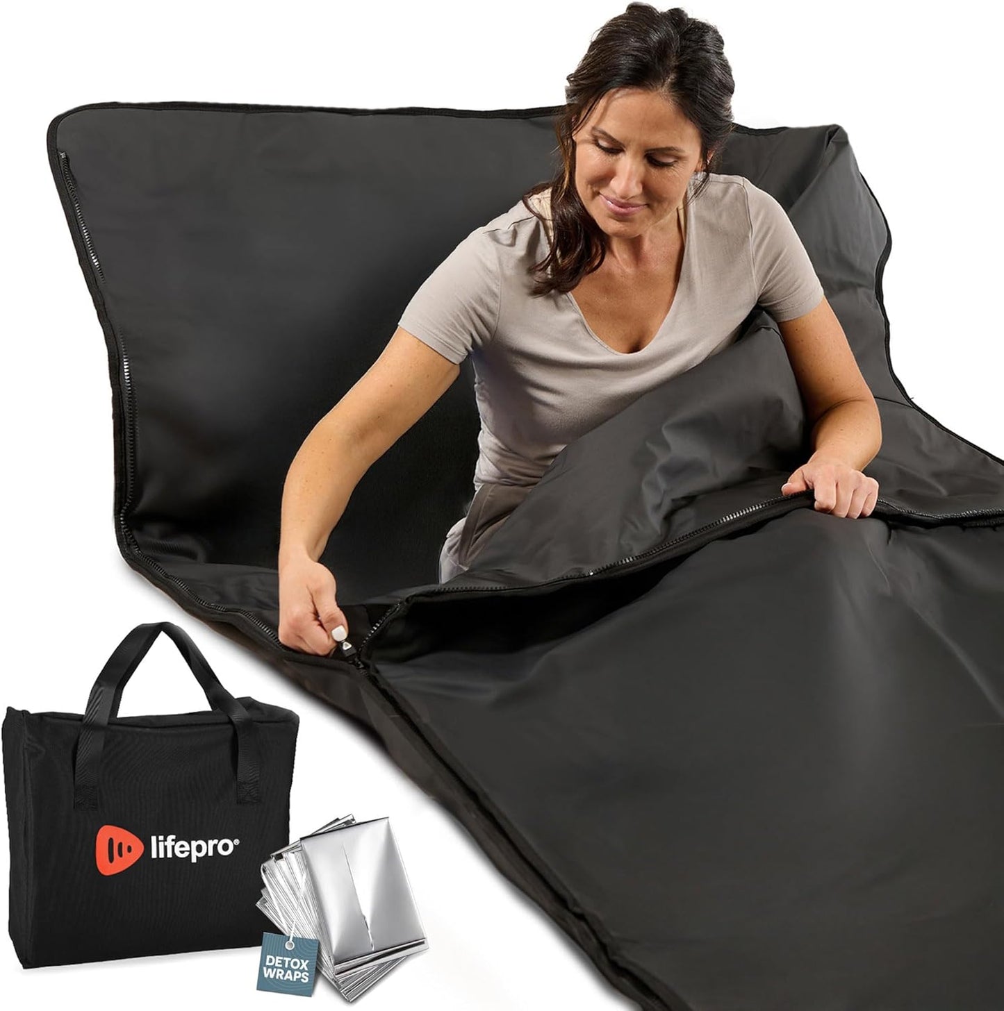 LifePro RejuvaWrap Infrared Sauna Blanket for Detox & Relaxation