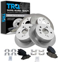 Front and Rear Brake Pad & Rotor Kit for 2005-2007 Toyota Avalon