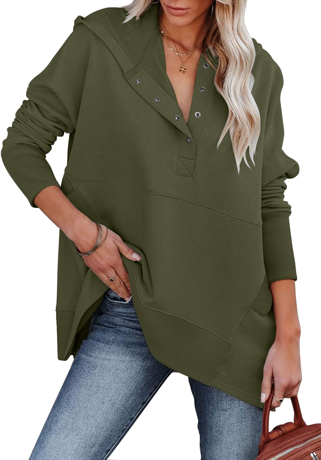 Oversized Pullover Hoodies for Women - Comfy Fall Fashion