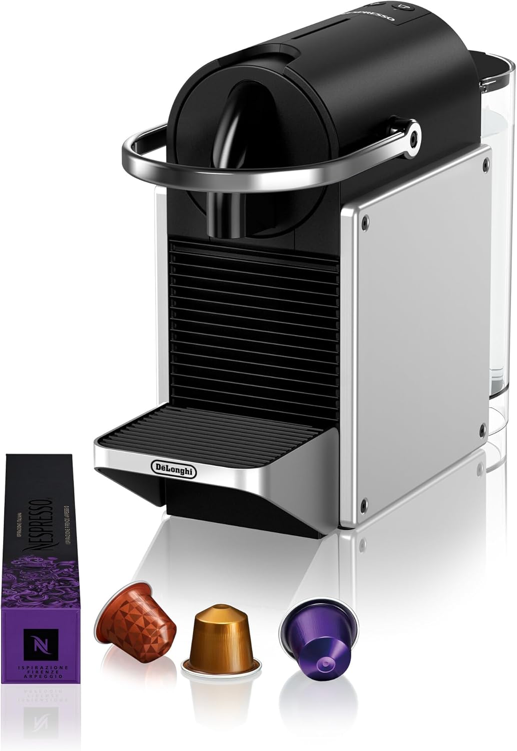 De'Longhi Pixie EN127.S: One-Button 19 Bar Nespresso