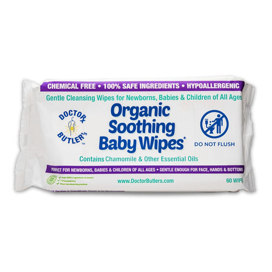 Organic Baby Wipes - Gentle Care for Sensitive Skin