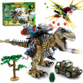 Mesiondy Building Blocks Toys Set 725 Pcs - Mechanical Dinosaur Park