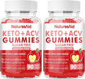 Keto ACV Gummies 180 ct (2 Pack) - Rapid Fat Burner