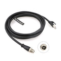 M12 RJ45 X-Code Ethernet Shielded Industrial Cable - 3M