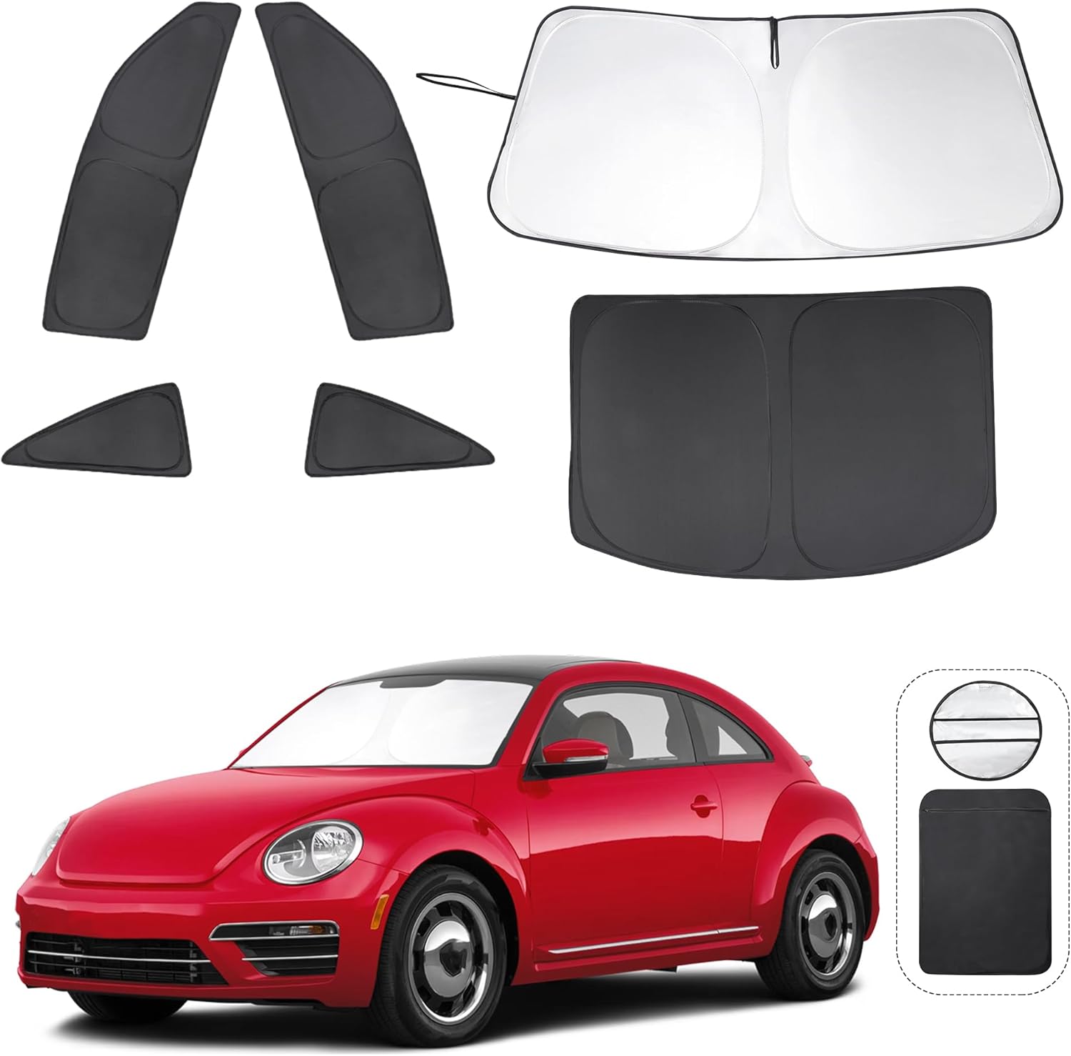 Custom Fit Window Shades for Volkswagen VW Beetle 2012-2019