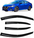 Tape-On Rain Guards Window Visor for 2020-2023 N-issan Sentra