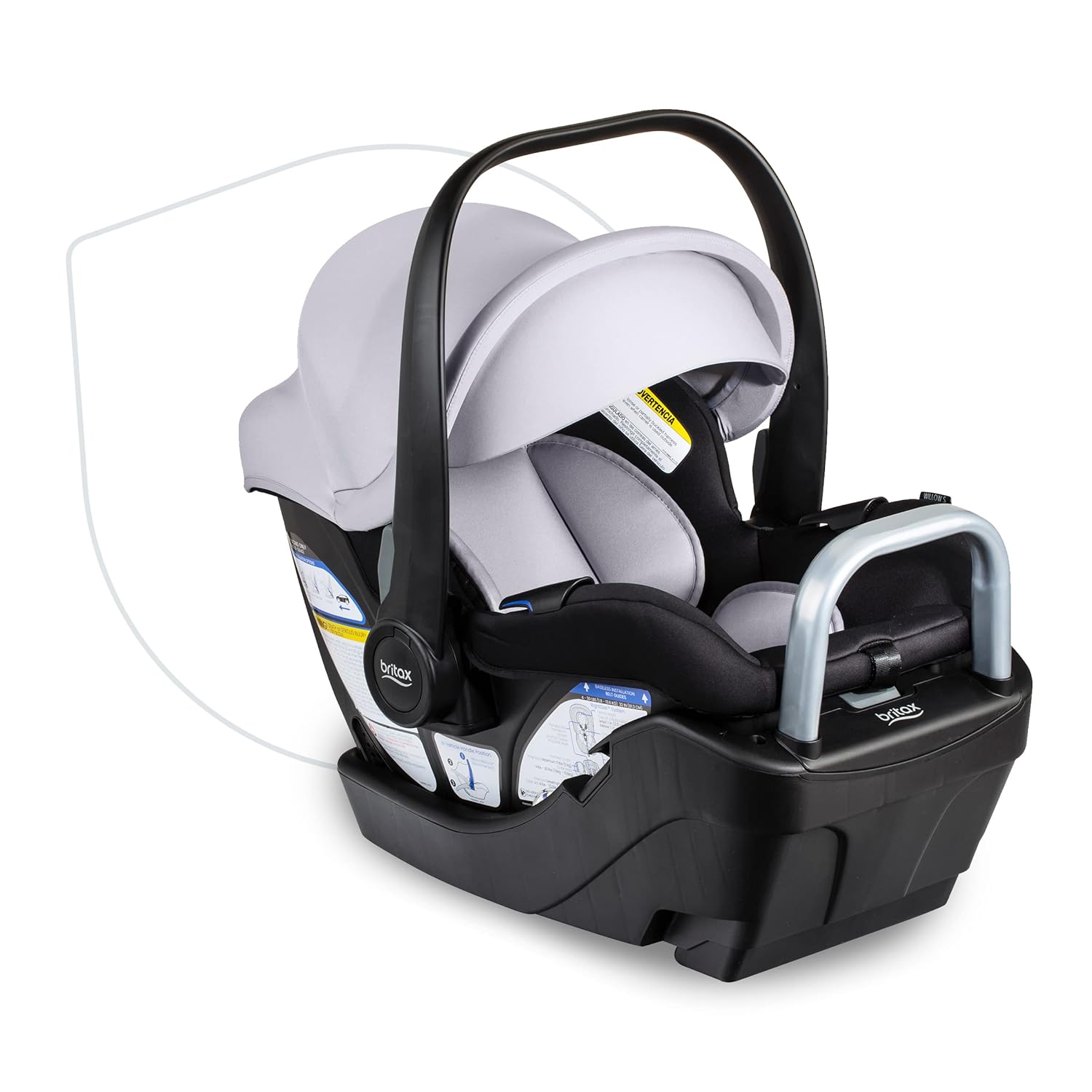 Britax Willow S Infant Car Seat with ClickTight Technology
