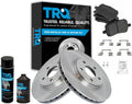 Front Brake Pad & Rotor Kit Premium Semi-Metallic - Complete Front