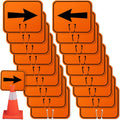 Geetery Traffic Arrow Signs for Road Barricade and Direction