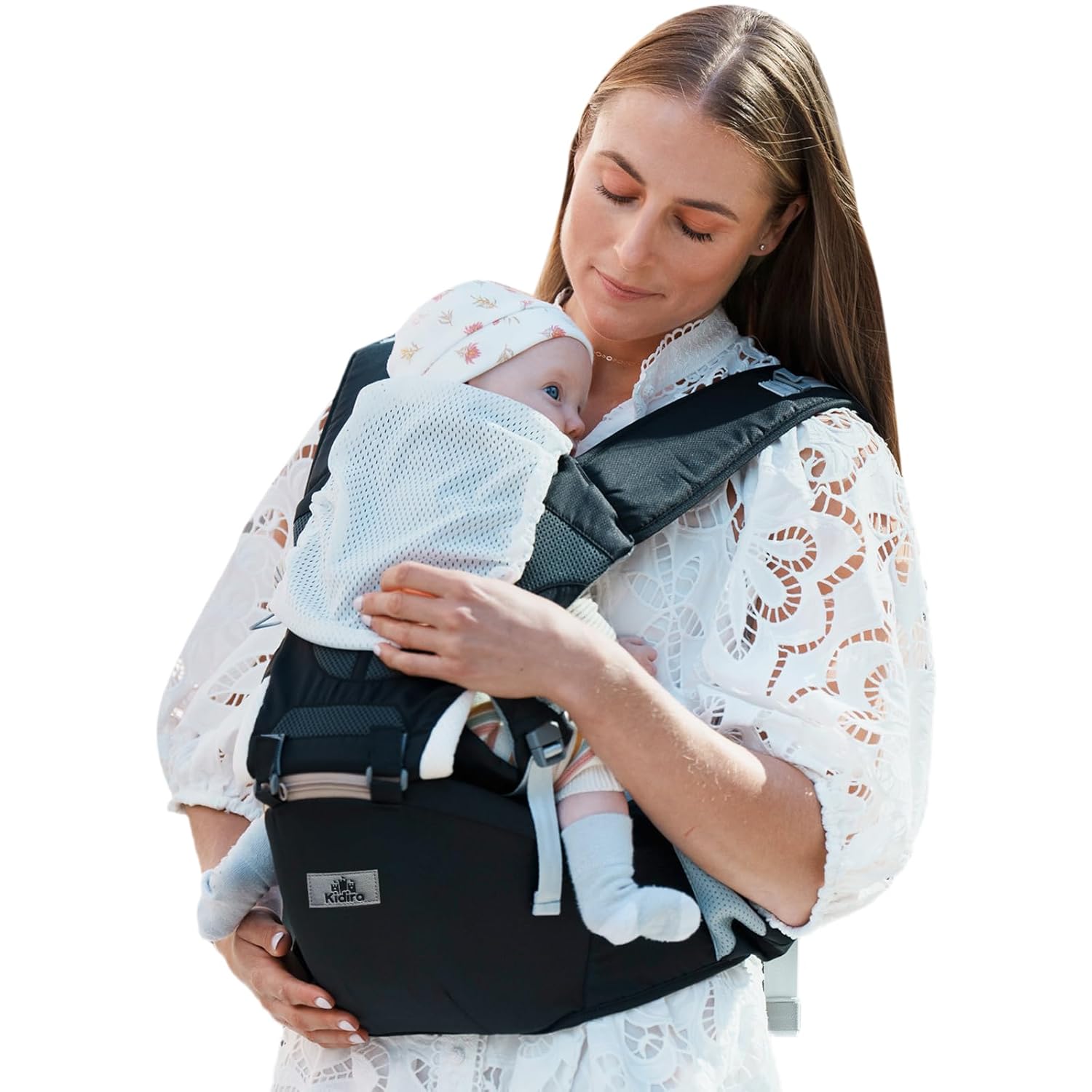 KIDIRA 6-in-1 Ergo Baby Carrier: Comfort All Seasons