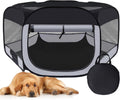 Dog Cat Playpen Portable Puppy Playpen - Foldable Indoor Pet Pen