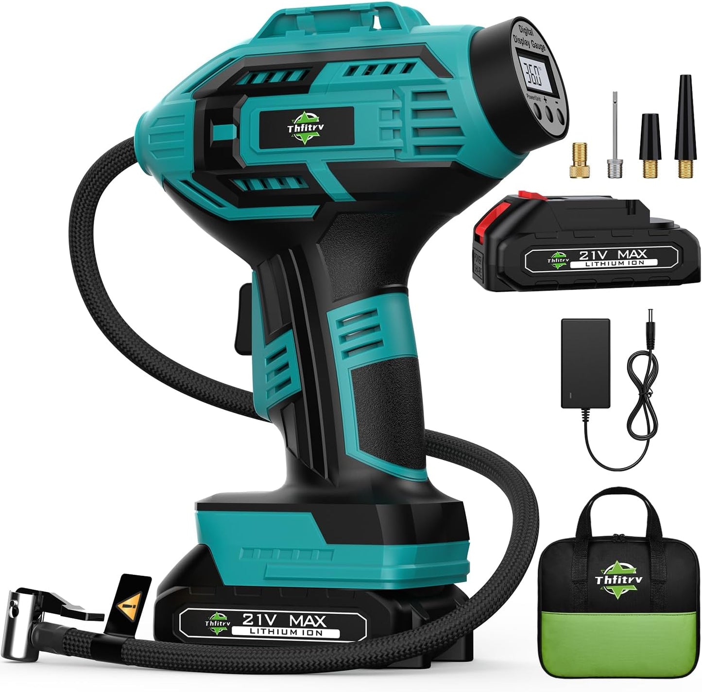 Portable Cordless Tire Inflator - Instant 150 PSI Power!