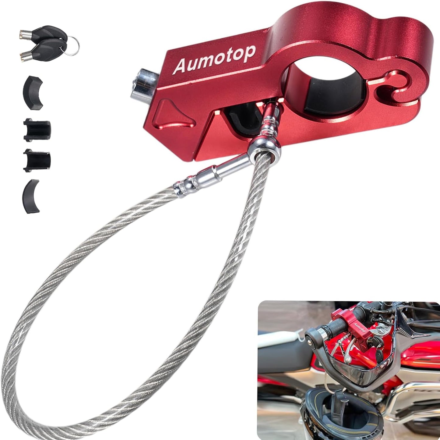 Aumotop Secure Grip Lock Set - Anti-Theft Protection