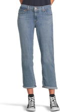 Levi's Womens New Boyfriend Jeans (Mid Rise) - Roll or Unroll Cuffs