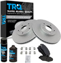 Front Ceramic Brake Pad & G-Coated Rotor Kit for Honda Accord Civic