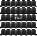 Drawstring Backpack Bulk 80-Pack Black - Durable Gym & Travel Bags