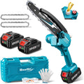 Seesii Mini Chainsaw 8-in Cordless Tool Set - Fast Pruning Power