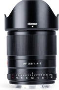 VILTROX 23mm F1.4 Sony E-Mount Prime Lens - Bright APS-C Optics