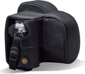MegaGear Genuine Leather Camera Case for Olympus OM-D E-M10 Mark IV