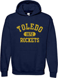 UGP Campus Apparel College Team Color Athletic Arch Hoodie