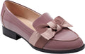 Bandolino Women's Lindio Loafer - Tailored Patent Bow Slip-On