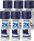 Rust-Oleum Painter's Touch 2X Satin Midnight Blue 6-Pack - Durable