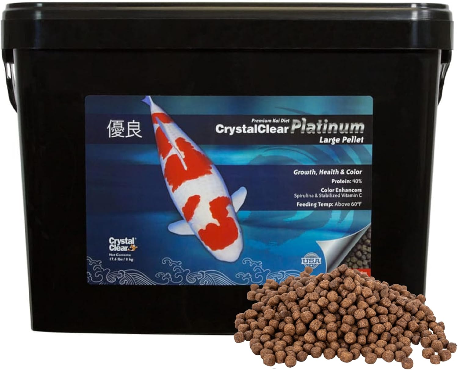 Premium Floating Pellets for Koi & Goldfish Growth and Color