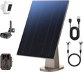 8W Solar Panel for Trail Camera with 72Wh Battery - Reliable Outdoor