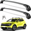 Lockable Roof Rack Cross Bars 260lbs Compatible with 2023-2025 Kia