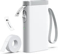 P21 Label Maker Machine with Tape - Compact Bluetooth Thermal Label
