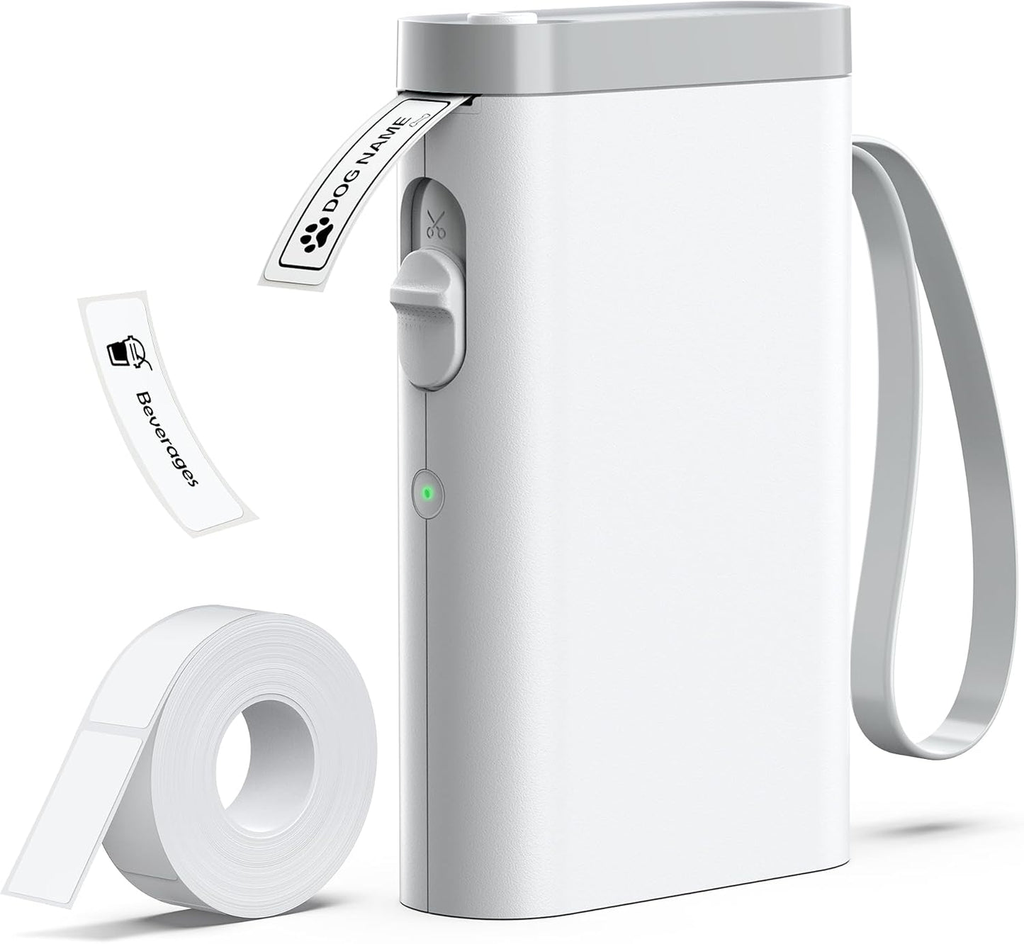 Portable Bluetooth Label Maker - Built-in Cutter, Multiple Templates!