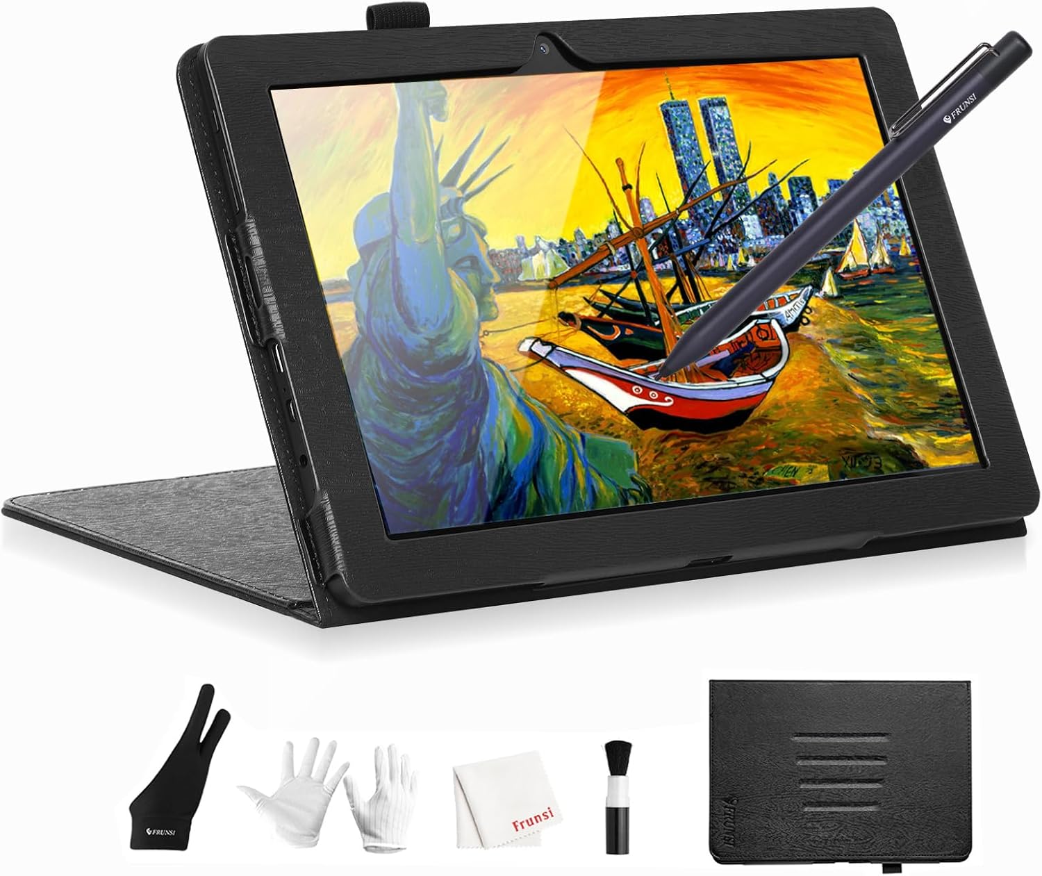 Frunsi T8 Standalone Drawing Tablet with Screen for Artists