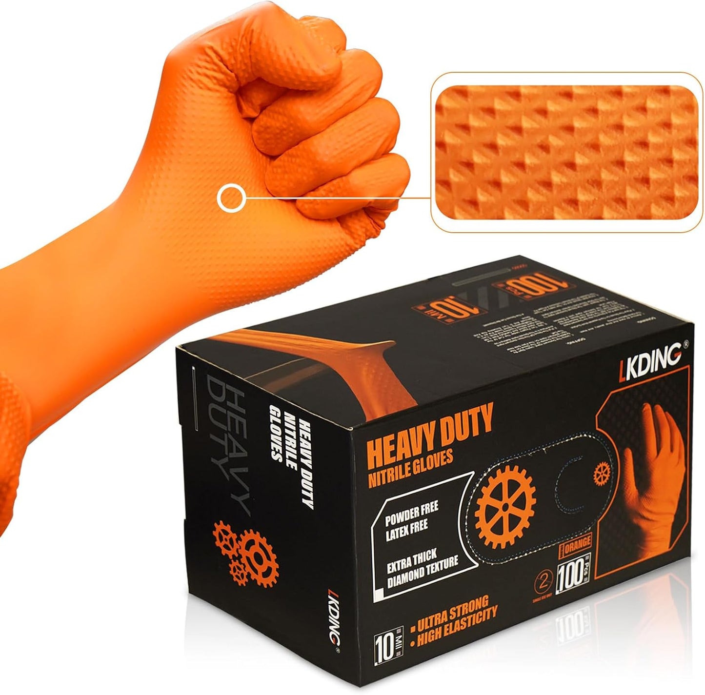 Heavy Duty Nitrile Gloves for Superior Protection and Grip