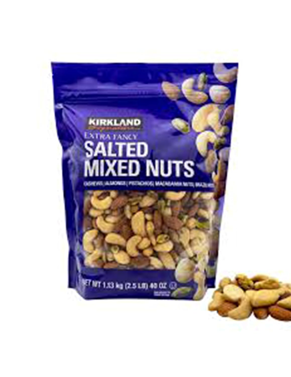 Kirkland Signature Fancy Mixed Nuts, 40 Ounce (2 Pack) Review
