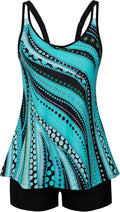 Arolina Tankini Swimsuits for Women Tummy Control Two (Style 7F51)