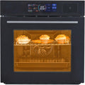 Single Wall Oven 24ft Built-in Electric Oven with Steam & Air Frying