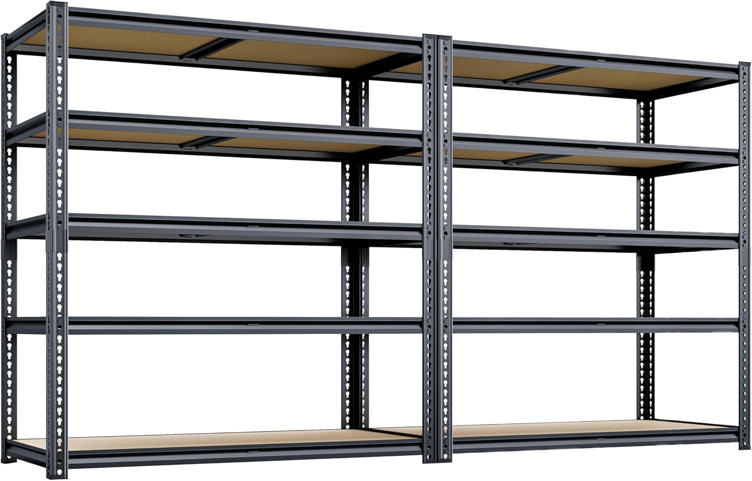 72H Heavy Duty Garage Shelving Unit for Storage and Organization