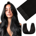 Youngsmile Injection Tape in Hair Extensions #1B 14in - Invisible