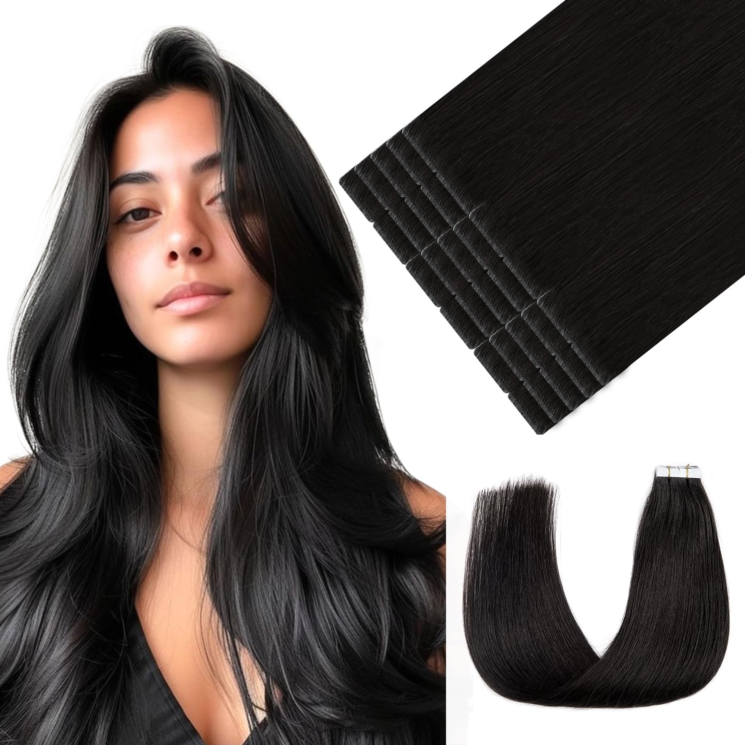 Youngsmile Injection Tape in Hair Extensions for Natural Look