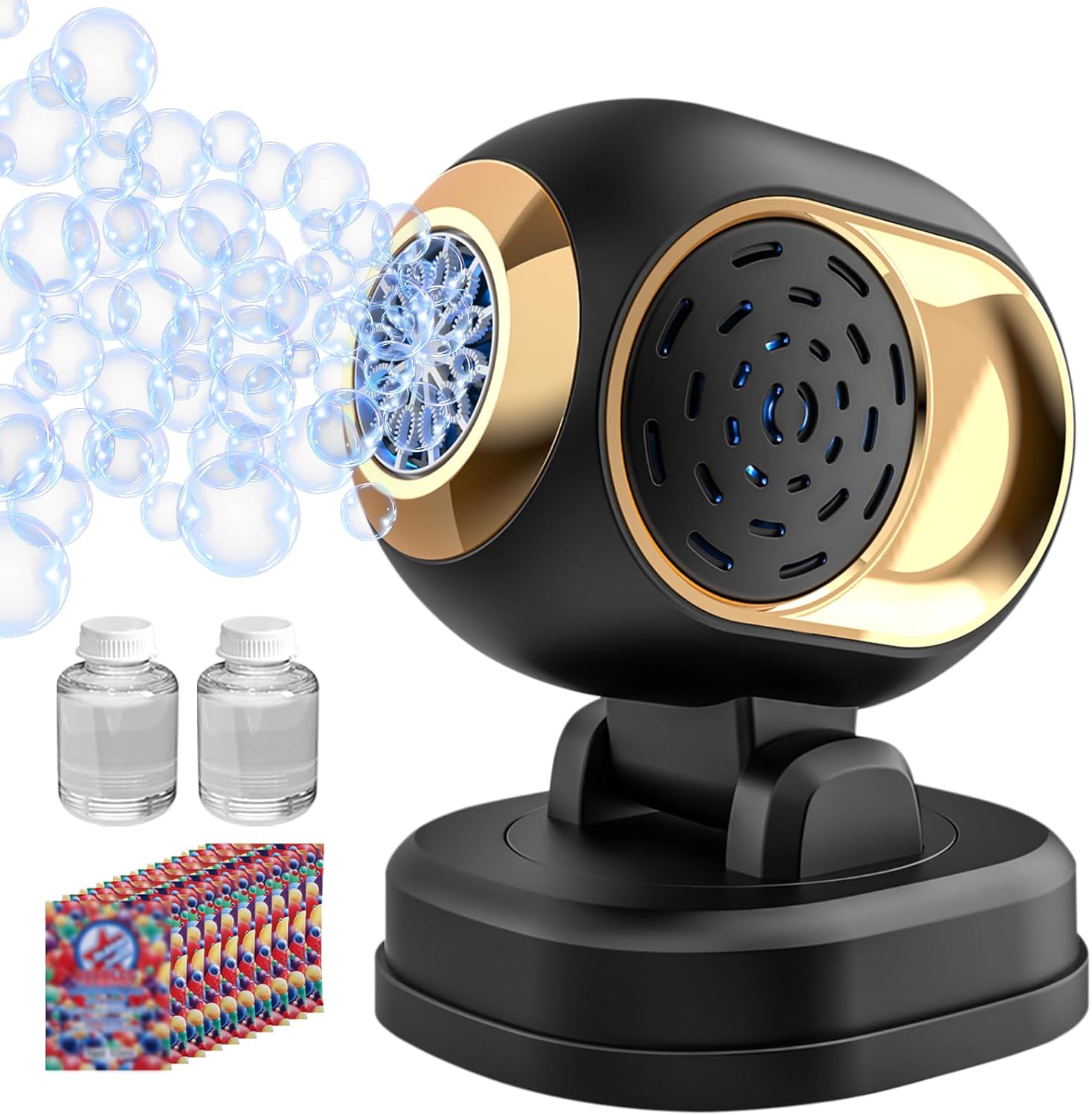 BOMOCO Automatic Bubble Machine for Kids Parties and Events