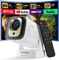 Mini Projector with WiFi and Bluetooth for Stunning 4K Movies
