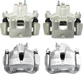 TRQ Brake Caliper Set Compatible with 2006-2007 Toyota Avalon - Direct