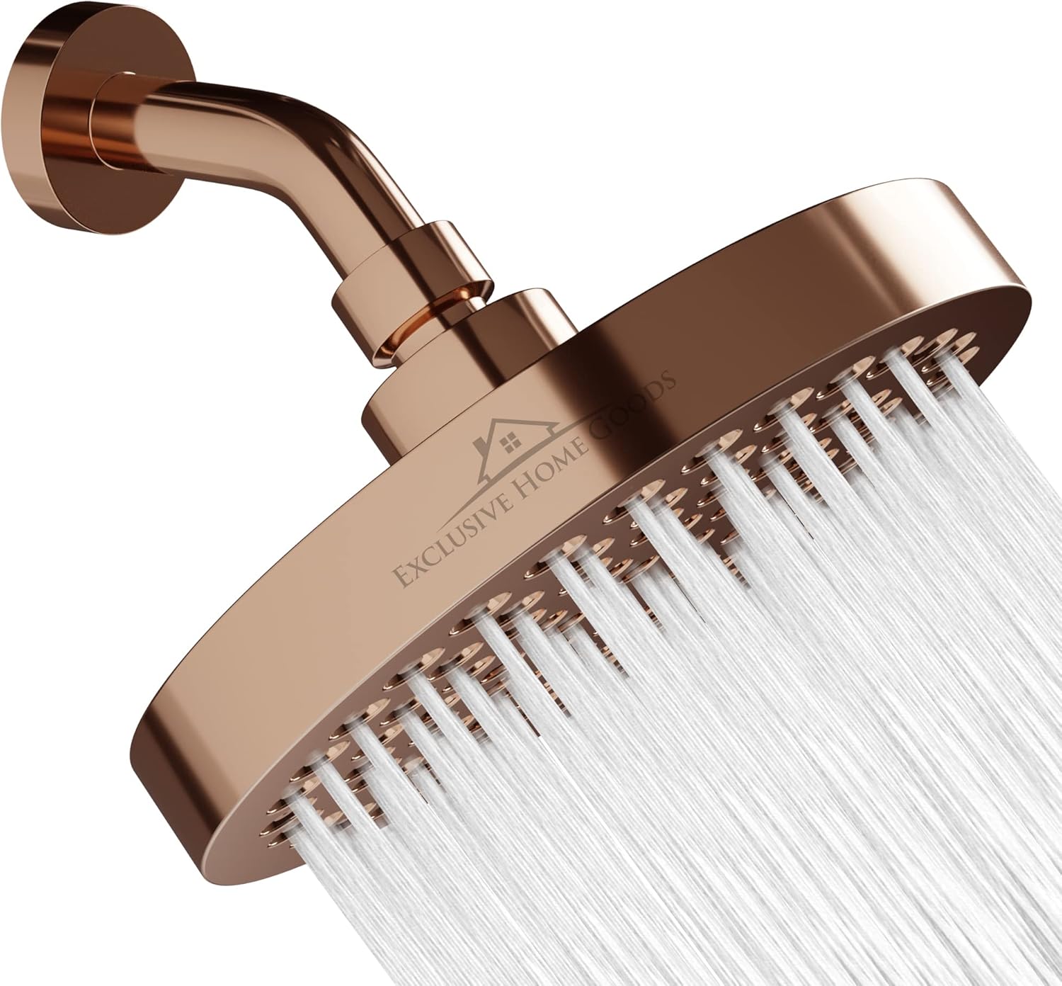 Rainfall Shower Head - 6 Inch High Pressure Shower Experience