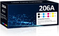 206A Toner Cartridges 8 Pack Compatible for HP M283 Series - High